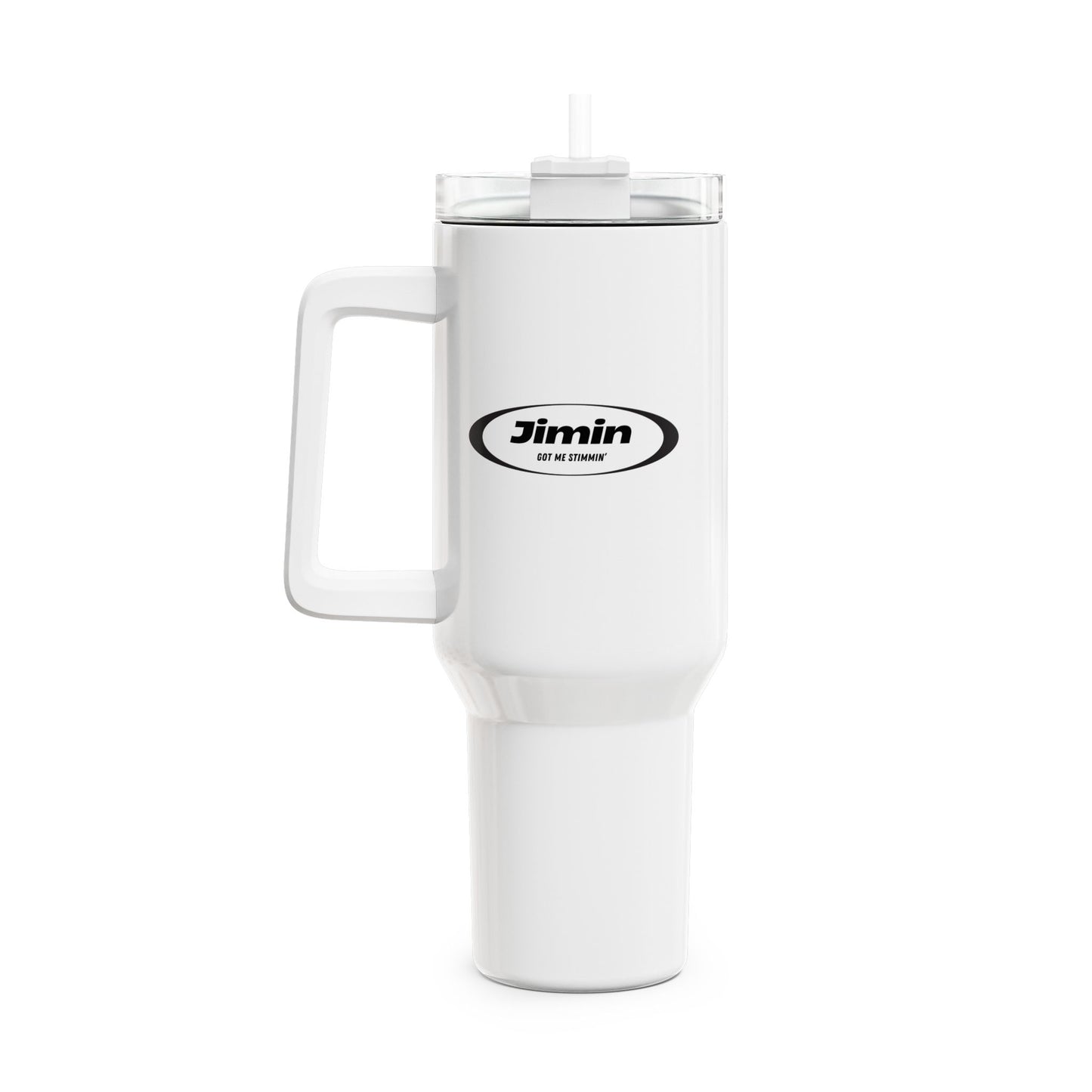 Jimin Got Me Stimmin' Tumbler, 40oz