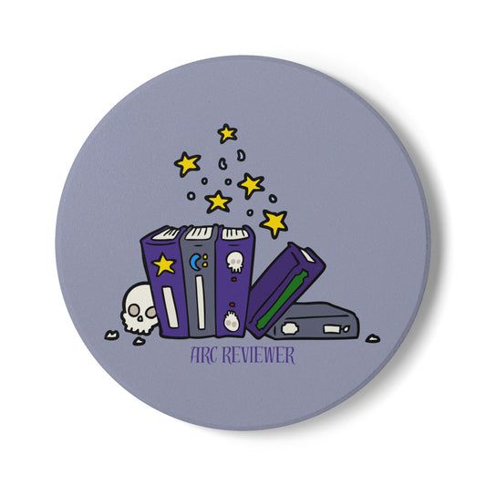 Arc Reviewer (Skull) Ceramic Coaster