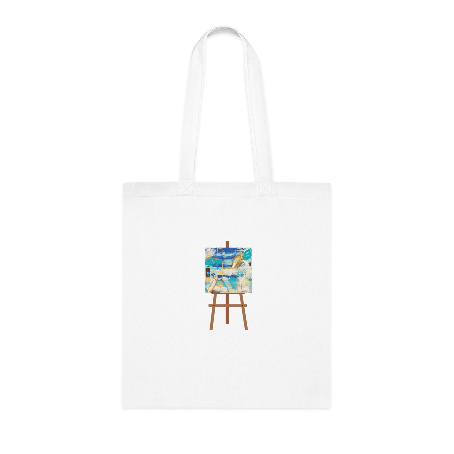 Portal Island (Easel) Cotton Tote