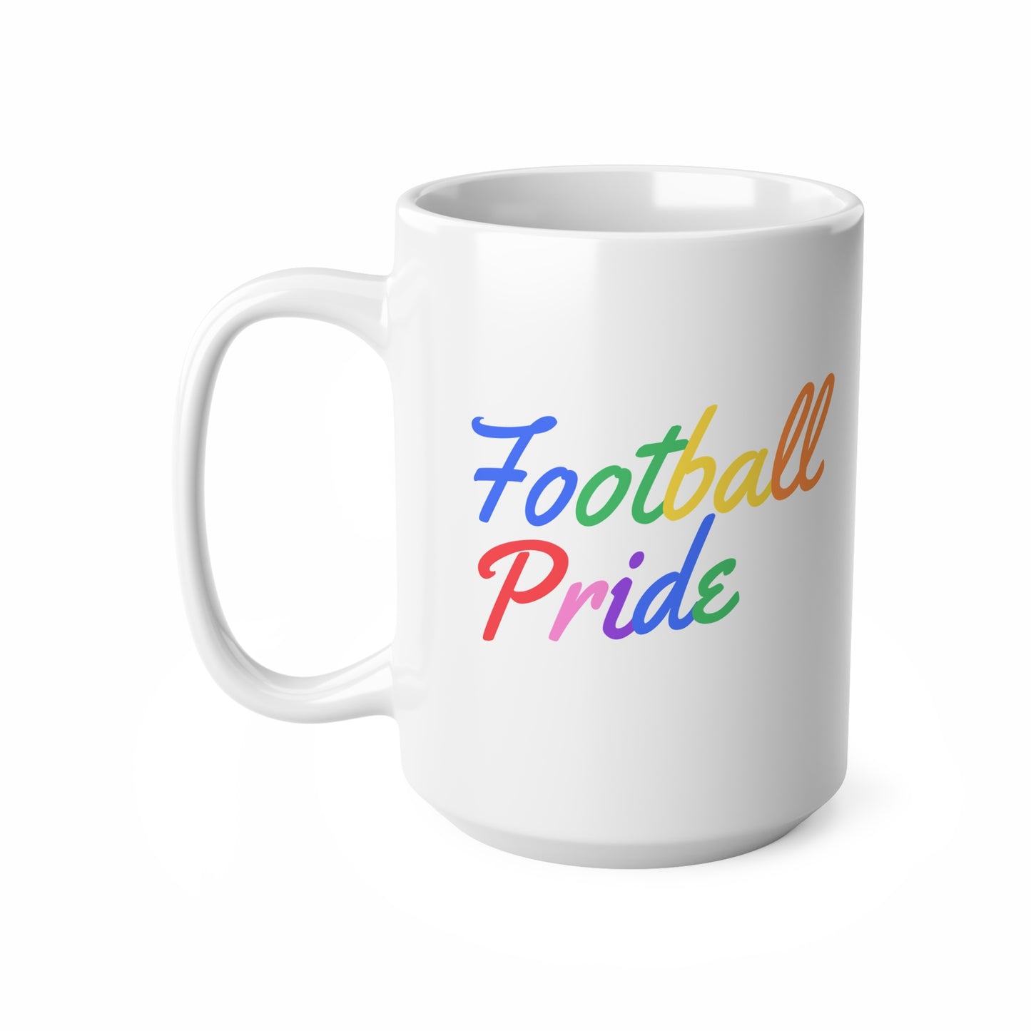 Football Pride Ceramic Coffee Cup, 15oz