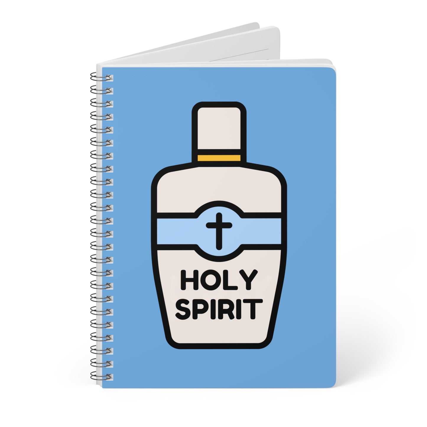 Holy Spirit (1) Wirobound Softcover Notebook, A5