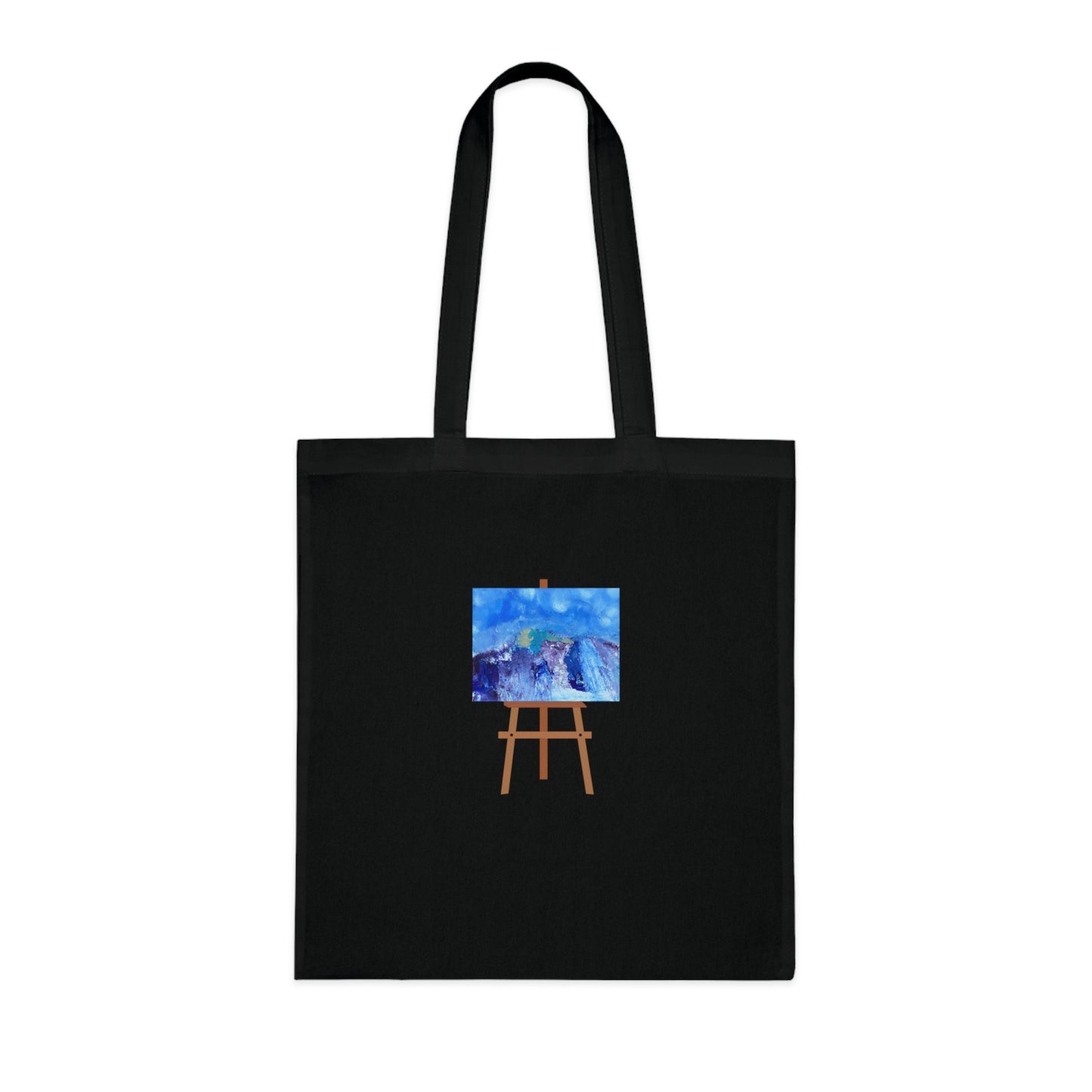 Jus' Peak (Easel) Cotton Tote