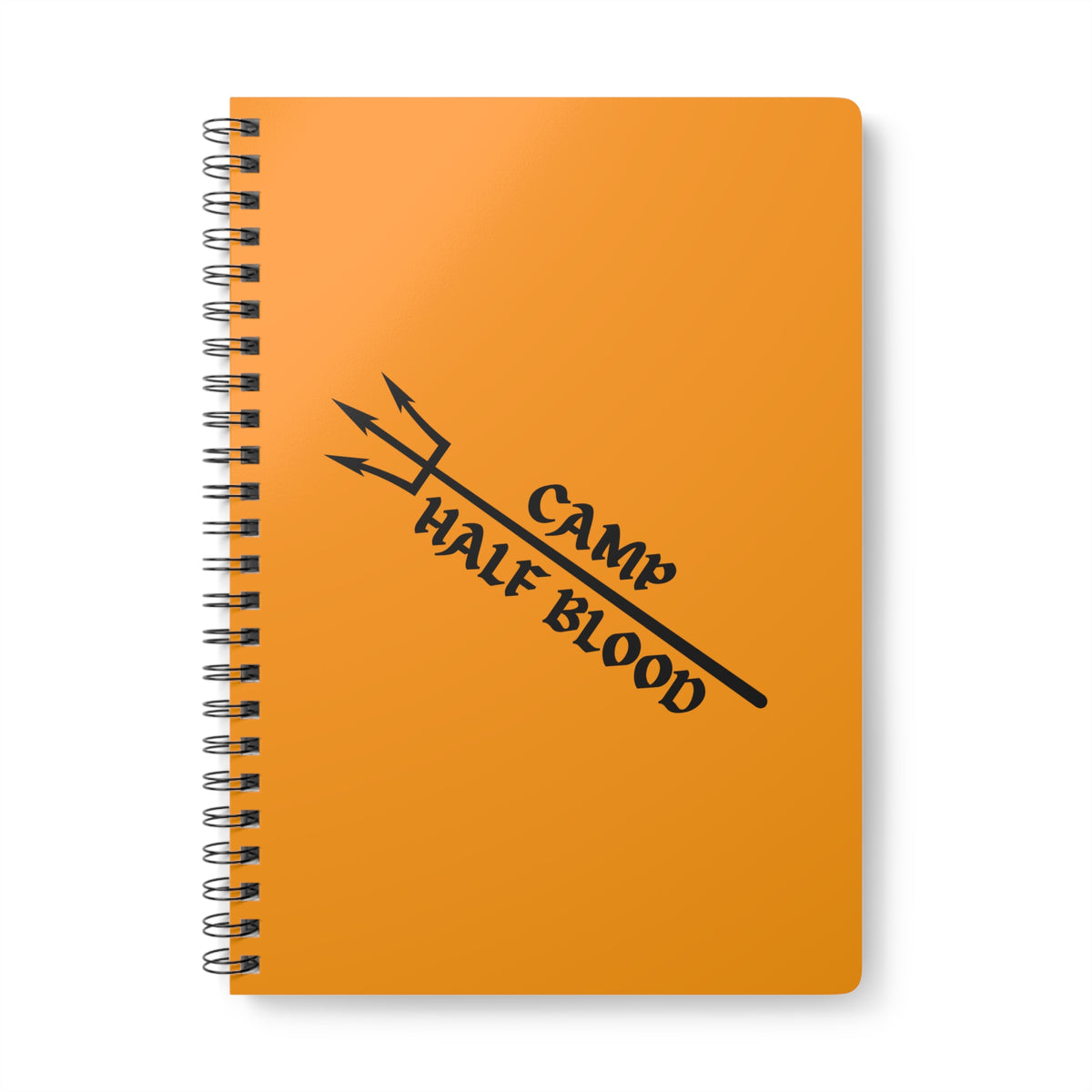 Camp Half Blood Trident (Percy Jackson) Wirobound Softcover Notebook, A5