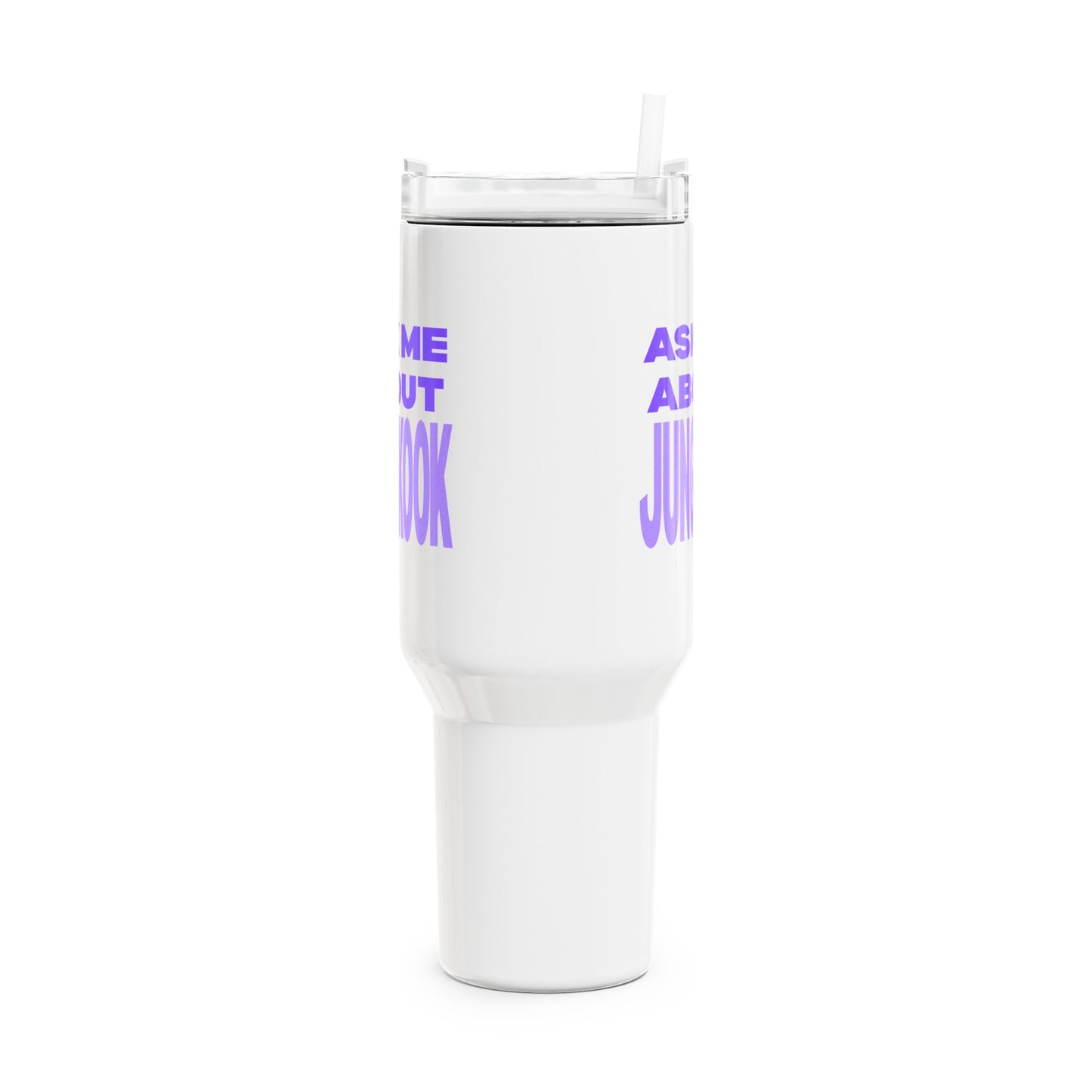 Ask Me About Jungkook Tumbler, 40oz