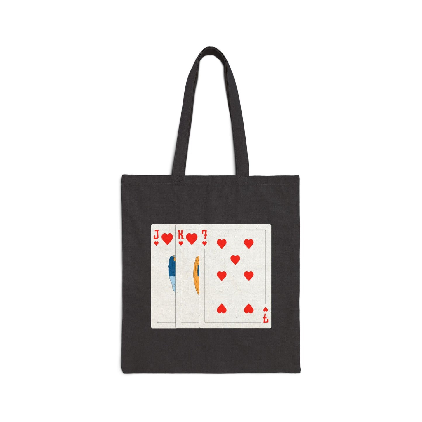 JK7 Cotton Canvas Tote Bag