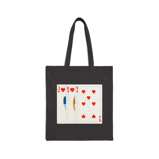 JK7 Cotton Canvas Tote Bag