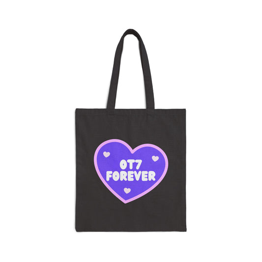 OT7 Forever Cotton Canvas Tote Bag
