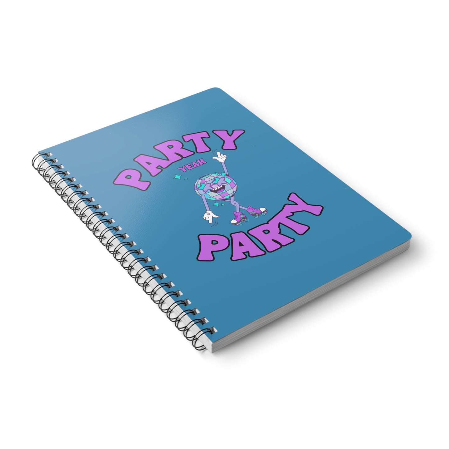 Party Party Yeah Disco (Jungkook) Wirobound Softcover Notebook, A5