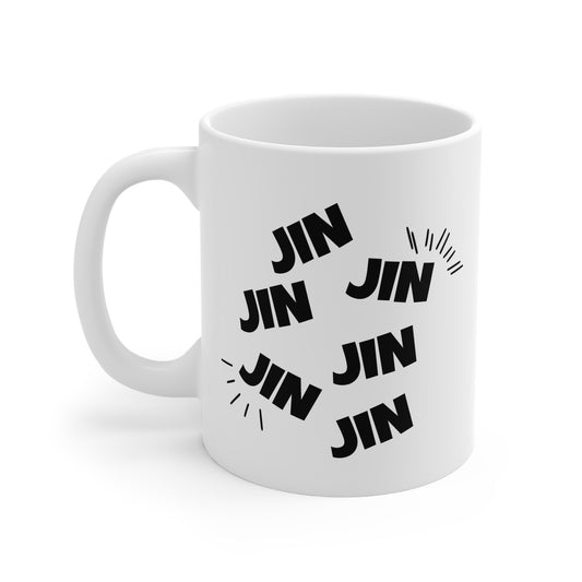 Jin 11oz White Mug