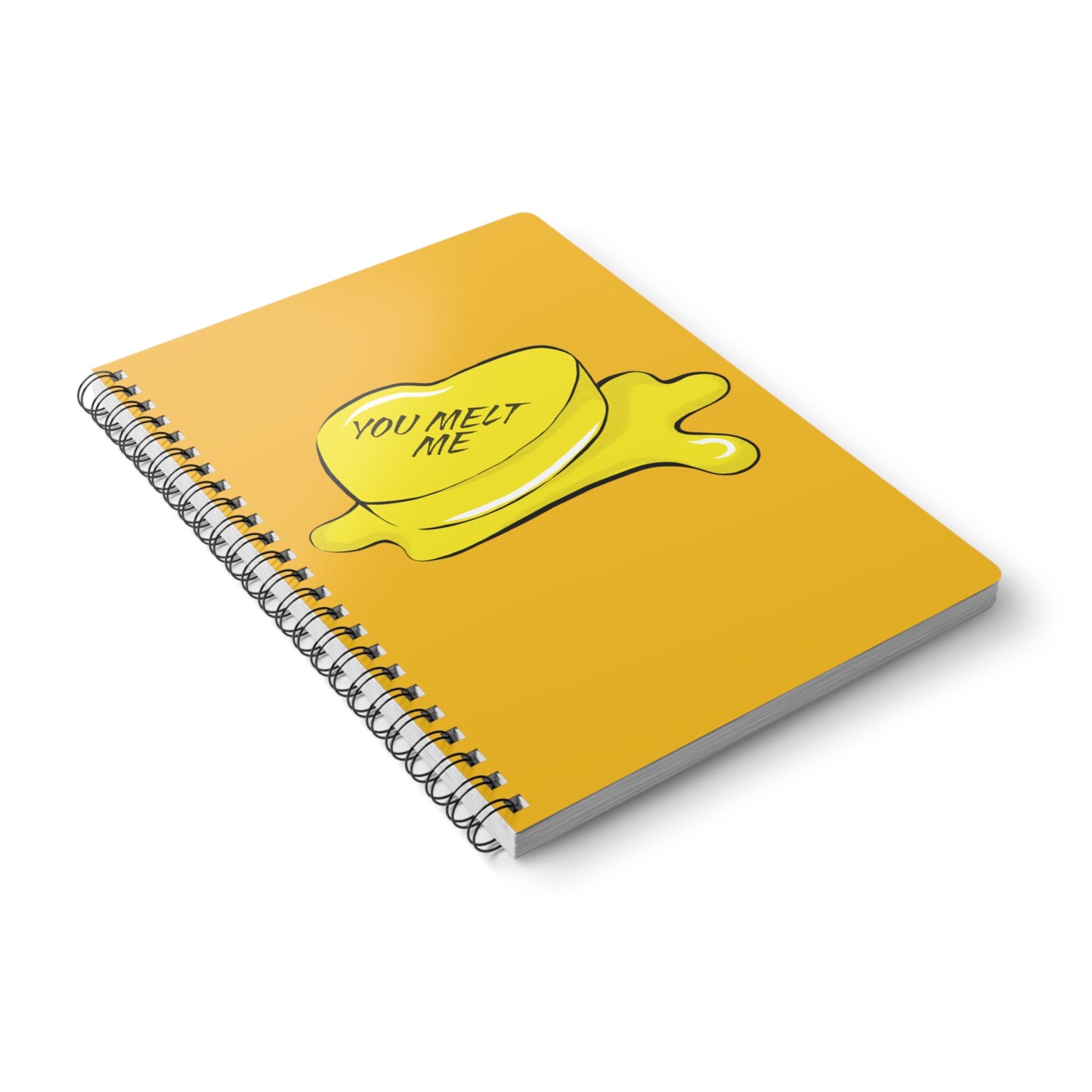 You Melt Me (Butter) Wirobound Softcover Notebook, A5