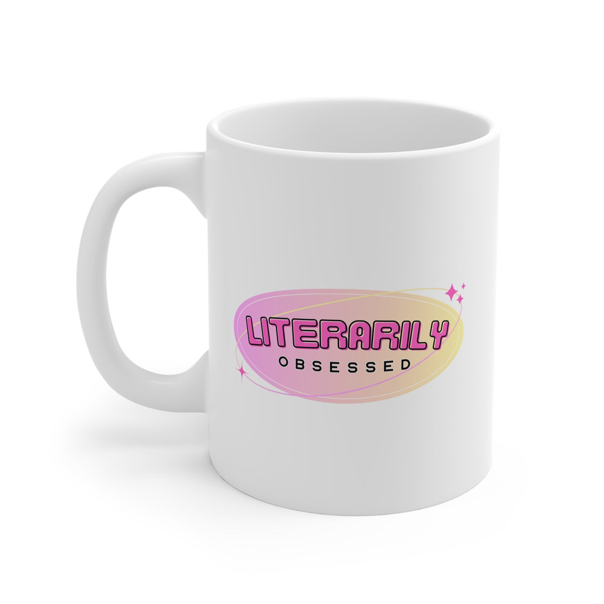 Literarily Obsessed 11oz White Mug