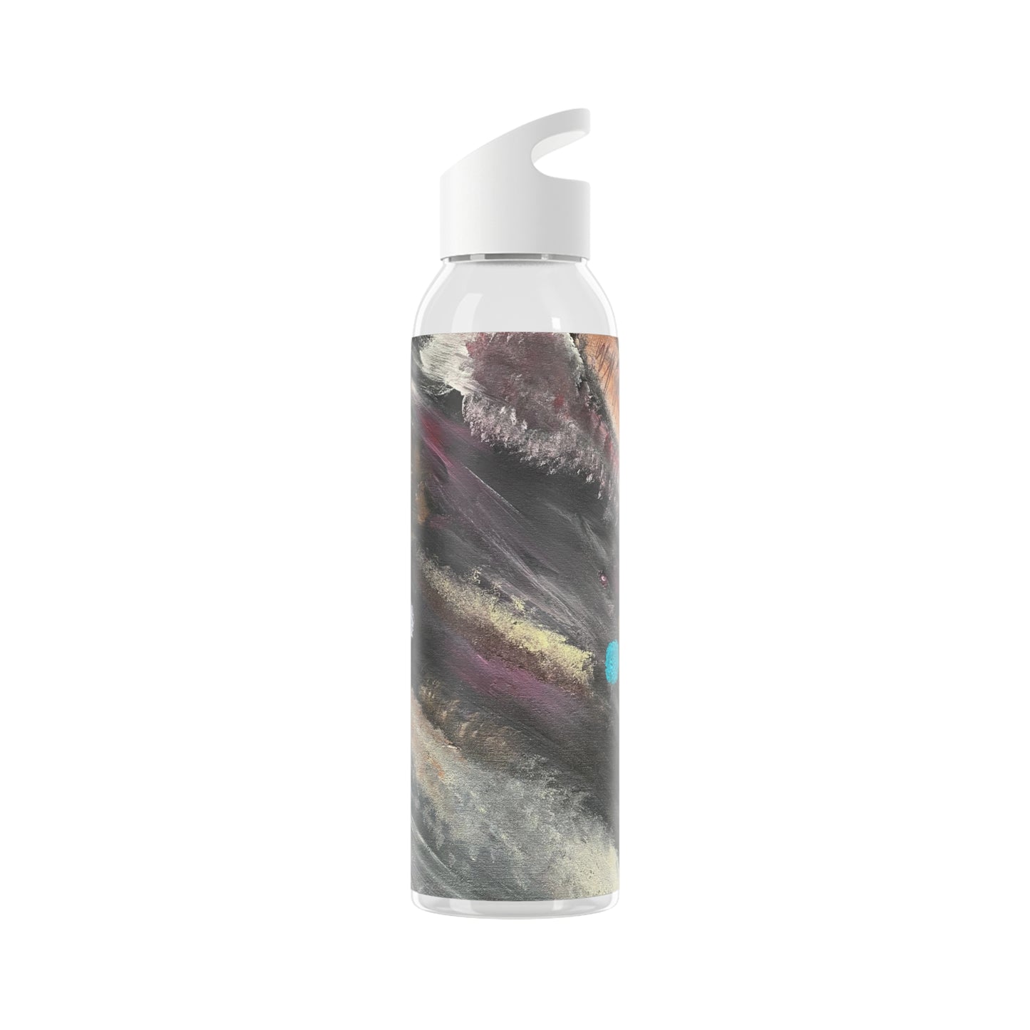 Big Blue Small World Sky Water Bottle