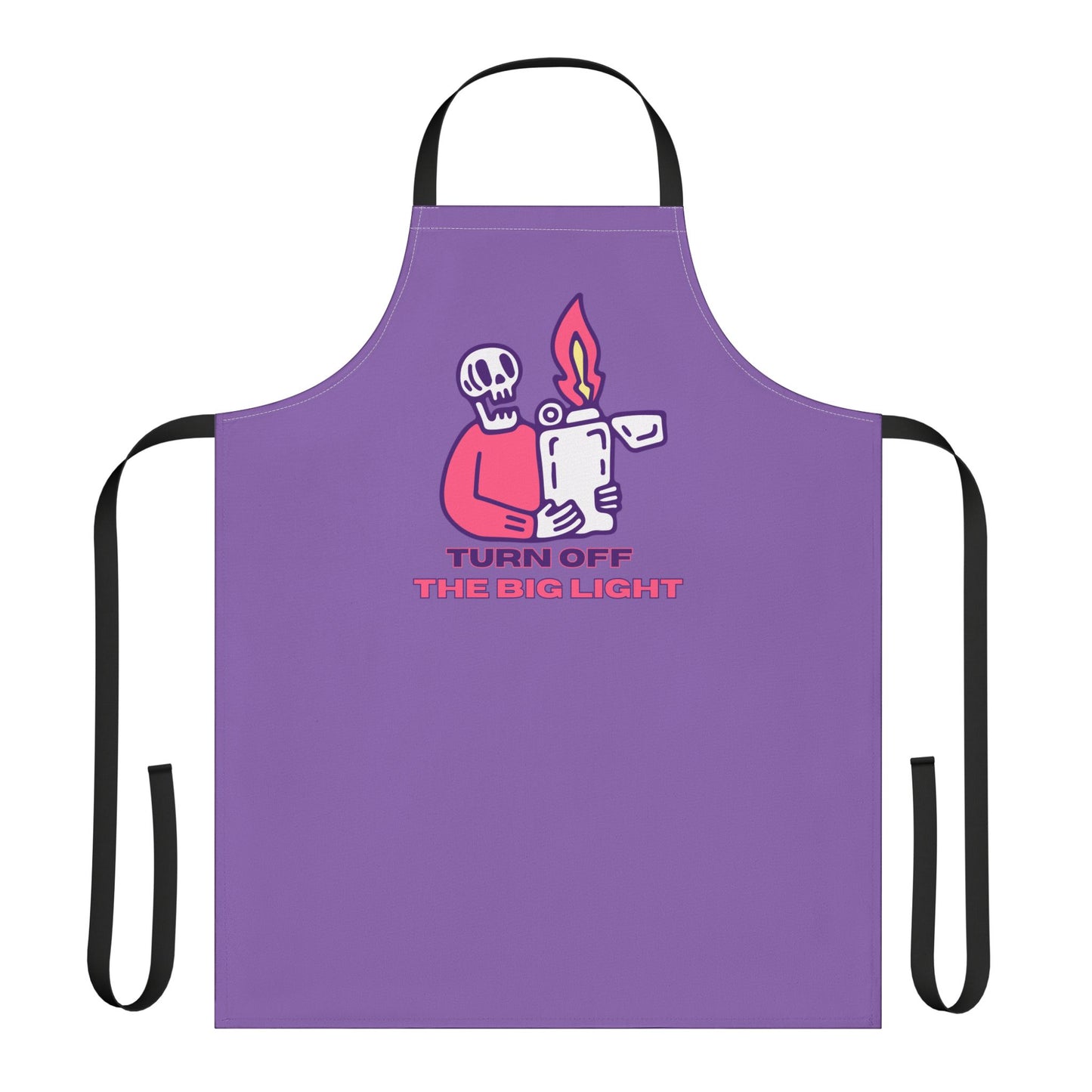 Turn Off The Big Light Apron, 5-Color Straps