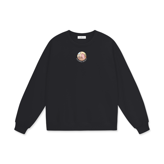 Escaping Reality (Dino) Heavyweight Drop Shoulder Sweatshirt