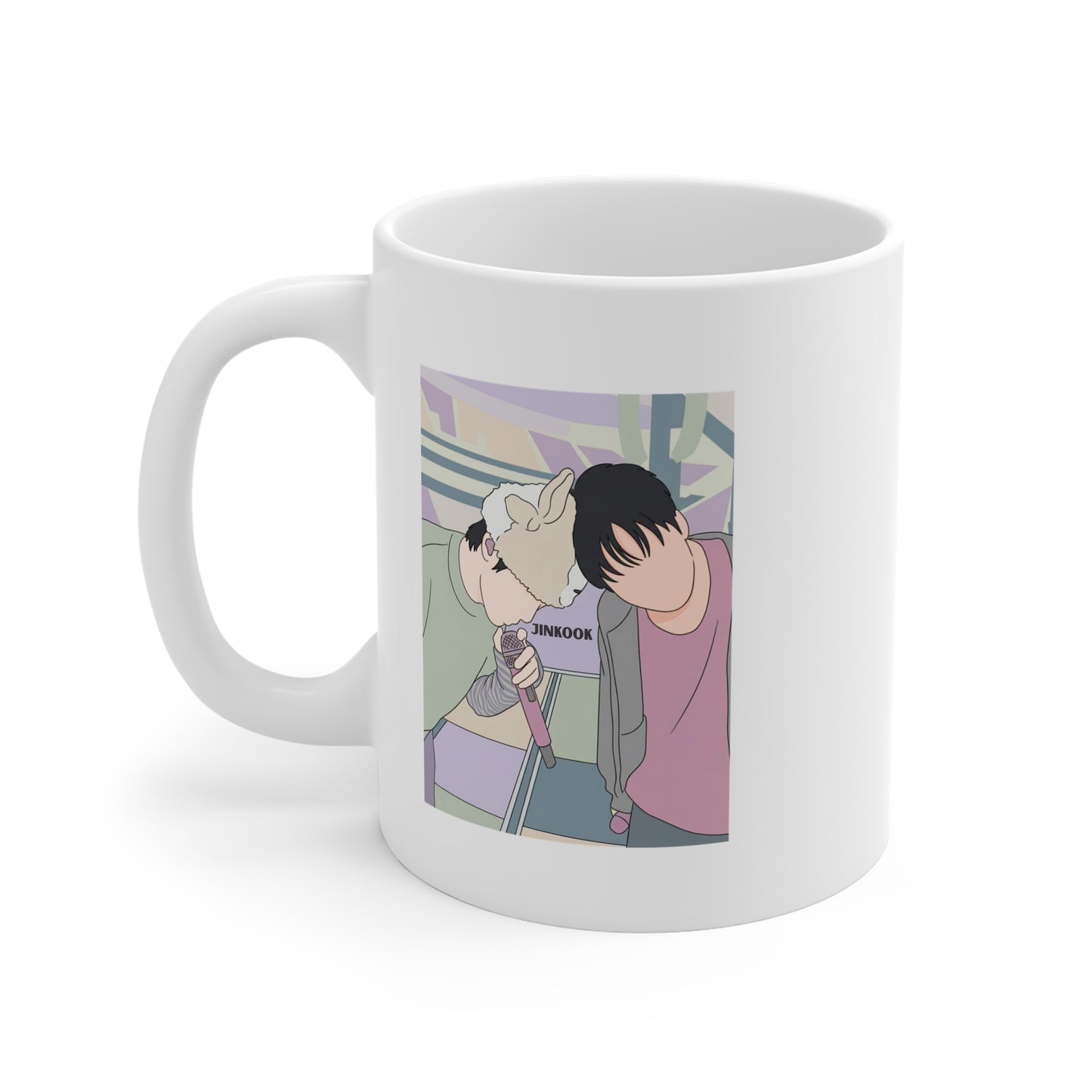 Jinkook (Jin & Jungkook) 11oz White Mug