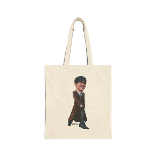 TaeTae Cotton Canvas Tote Bag