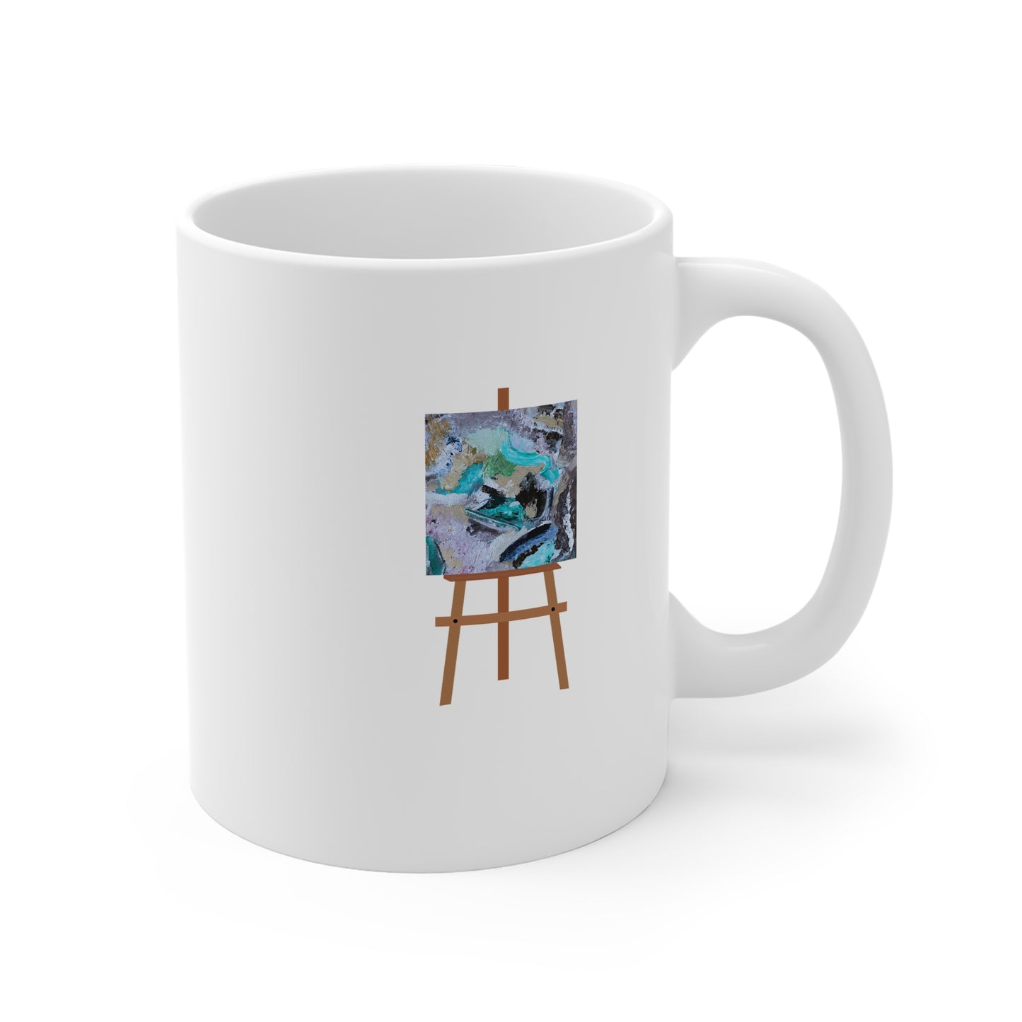 Bozo Island (Easel) 11oz White Mug