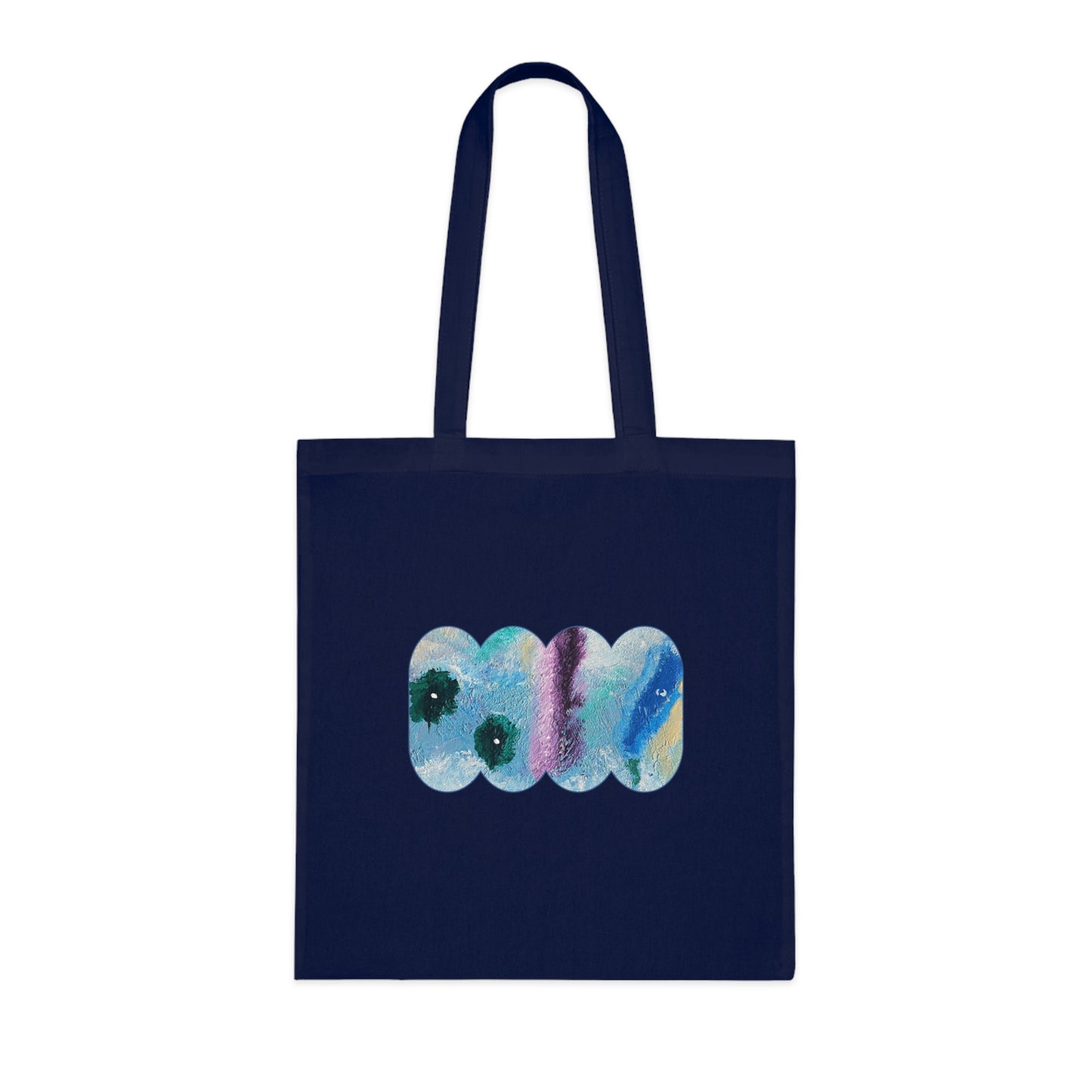 Petri Dish With An Accent (Ripple) Cotton Tote