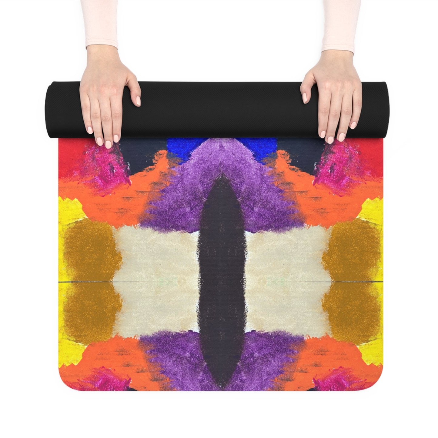 Thru A Rough Patch Rubber Yoga Mat