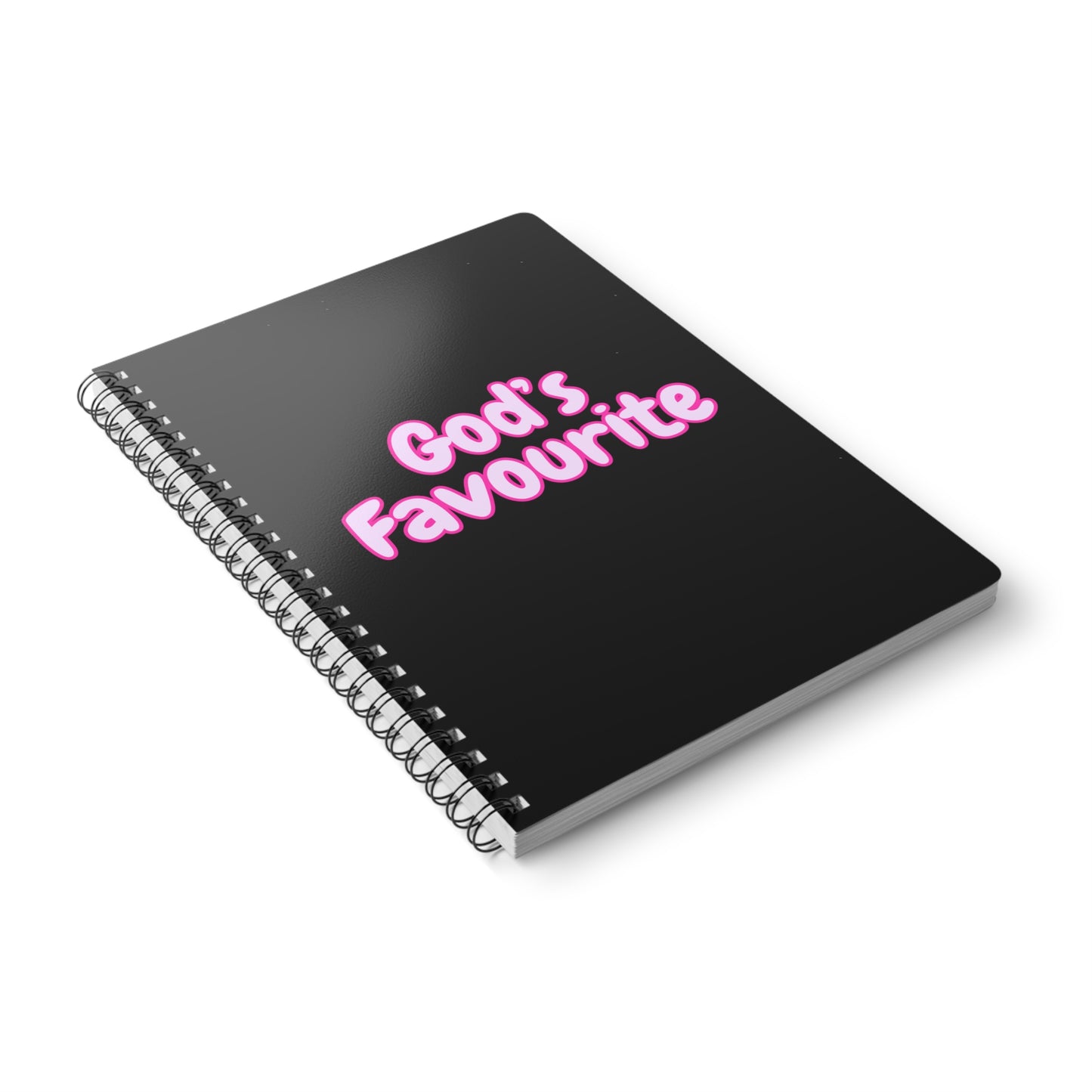 God's Favourite (1) Wirobound Softcover Notebook, A5