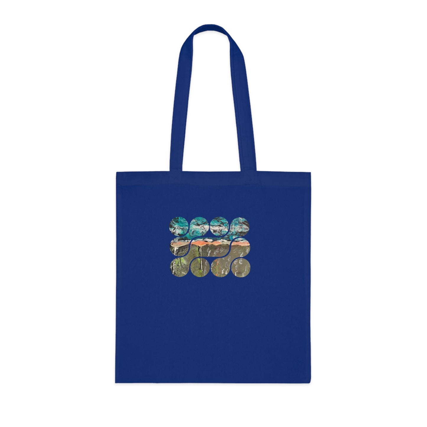 Vector Spectrum (Circular) Cotton Tote