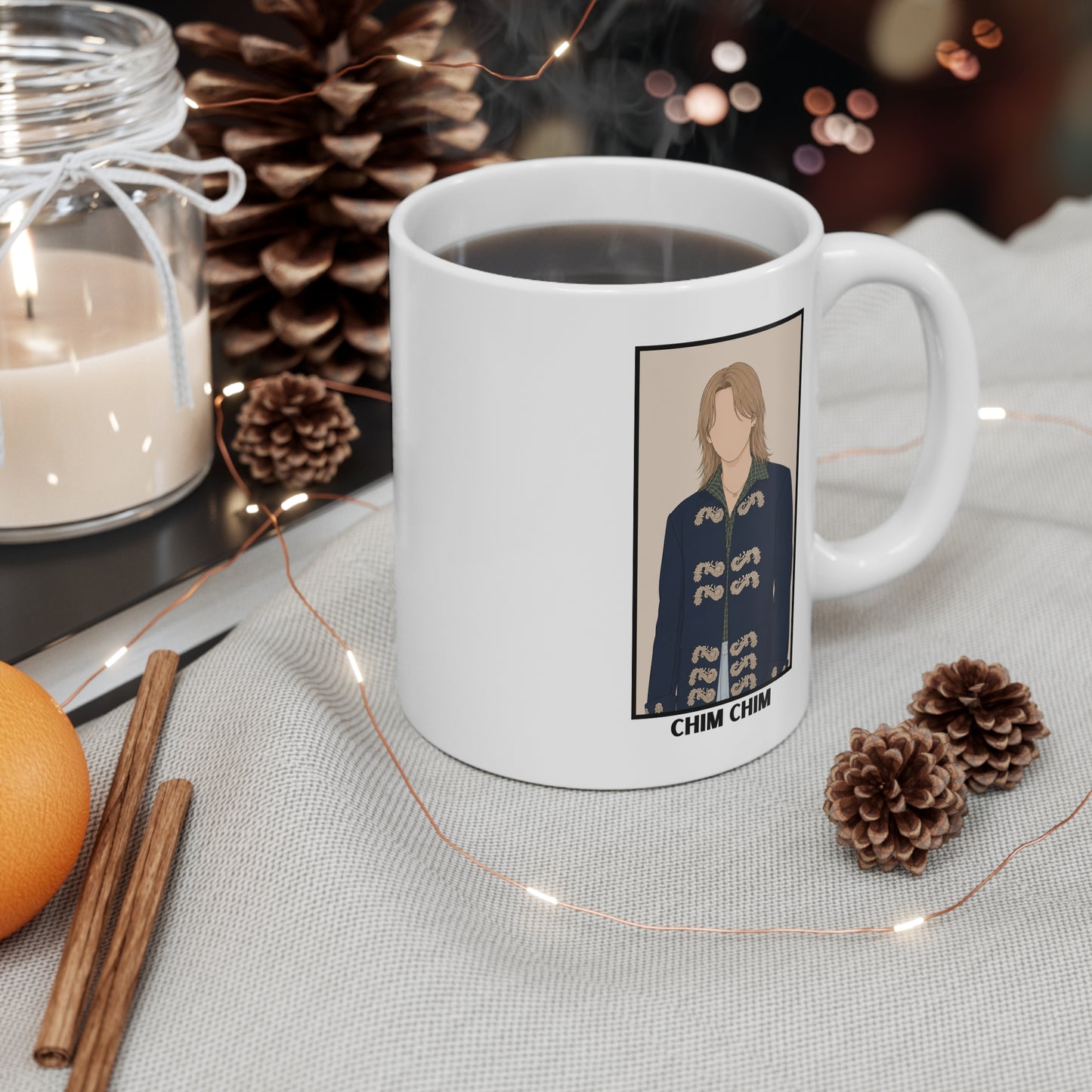 Chim Chim (1) Jimin 11oz White Mug