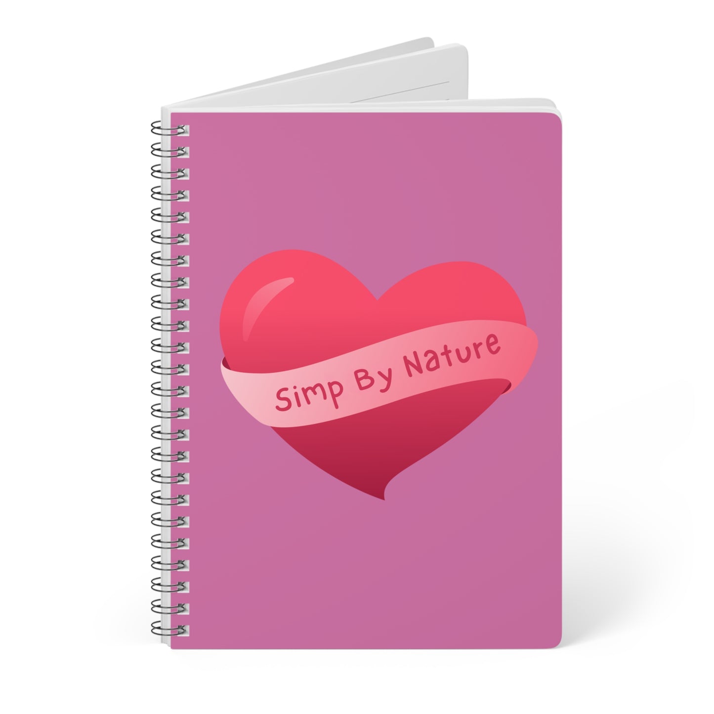 Simp By Nature (4) Wirobound Softcover Notebook, A5