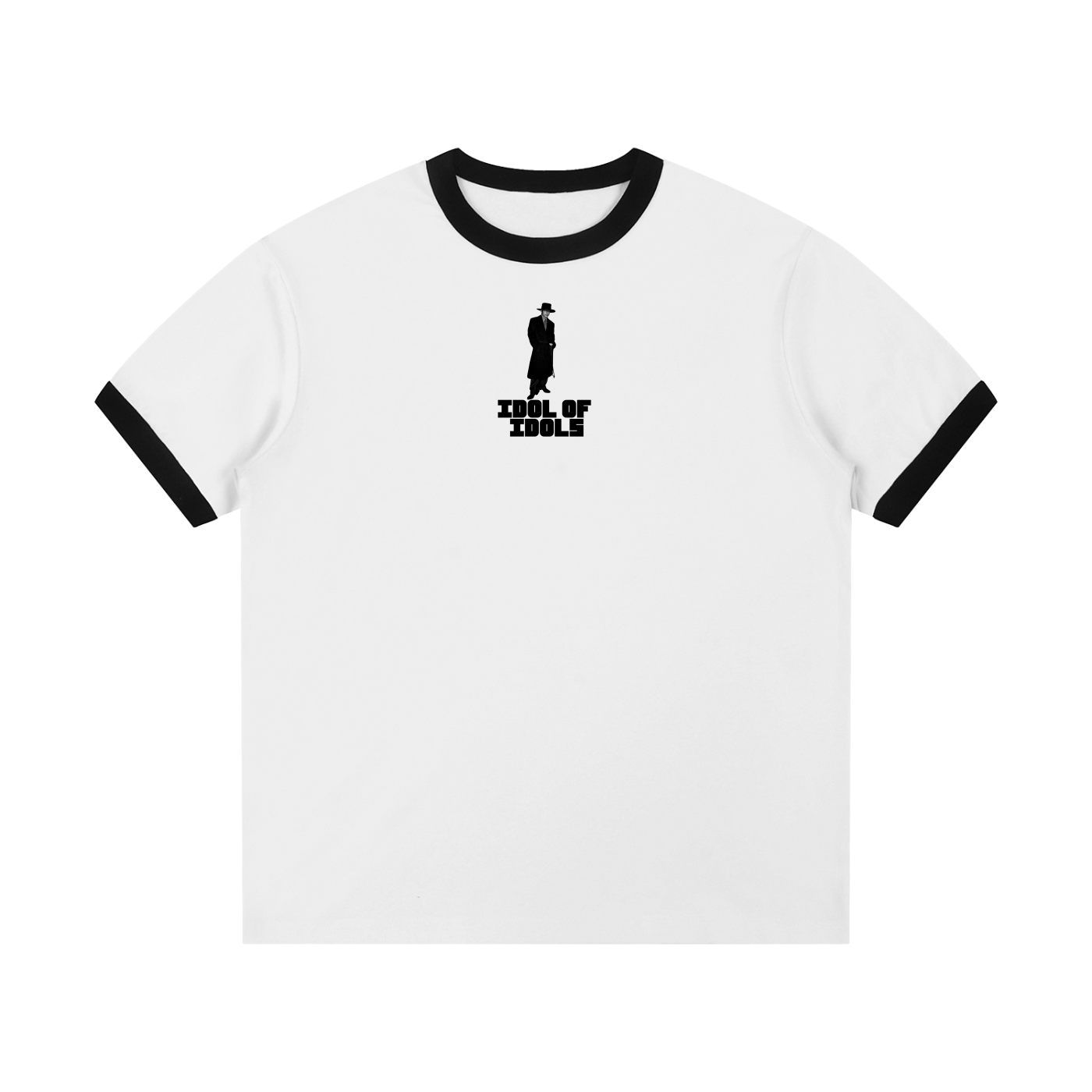 Idol Of Idols (Taehyung) Contrast Edge Ribbed Crewneck T-Shirt