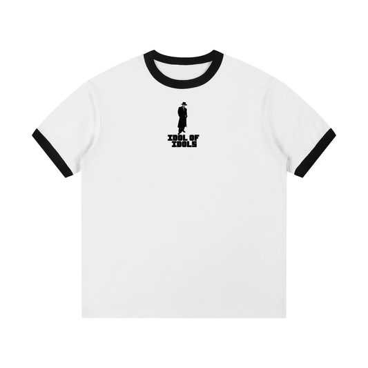 Idol Of Idols (Taehyung) Contrast Edge Ribbed Crewneck T-Shirt