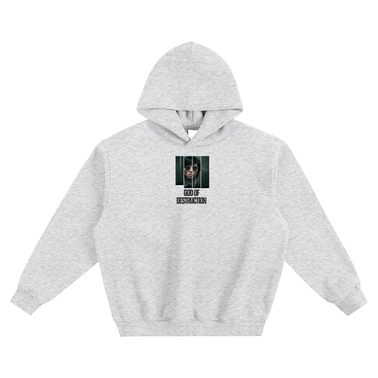 God Of Destruction (Namjoon) Fleeced Boxy Hoodie
