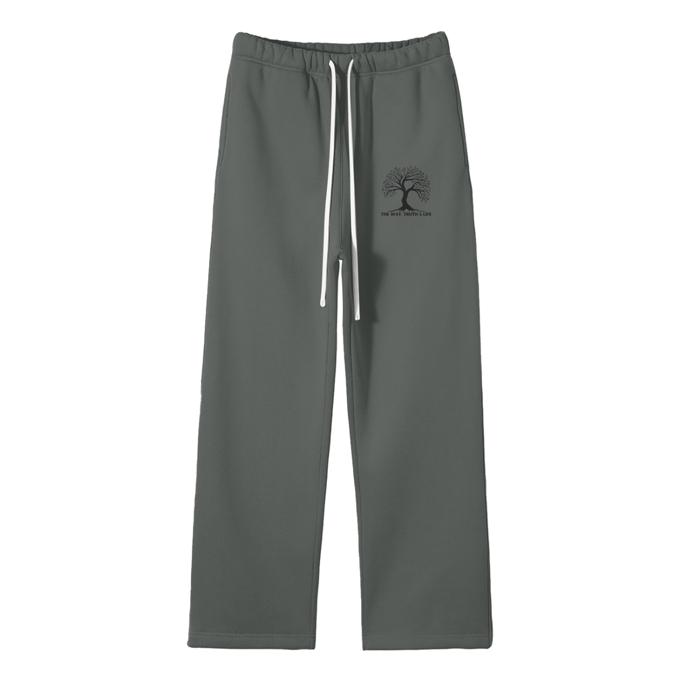 The Way, Truth & Life Streetwear Fleece Straight Leg Pants