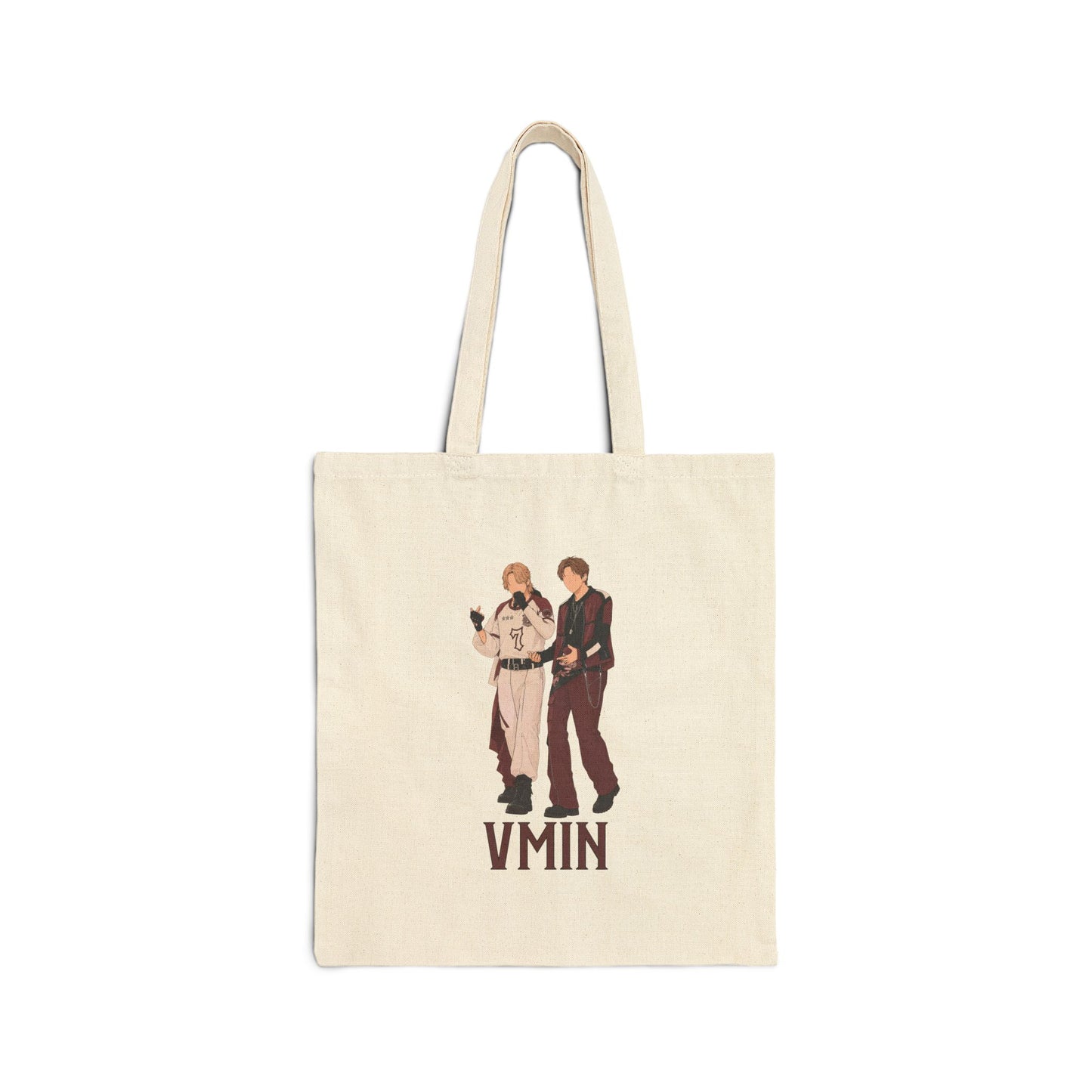VMin (Taehyung & Jimin BTS World Cup) Cotton Canvas Tote Bag