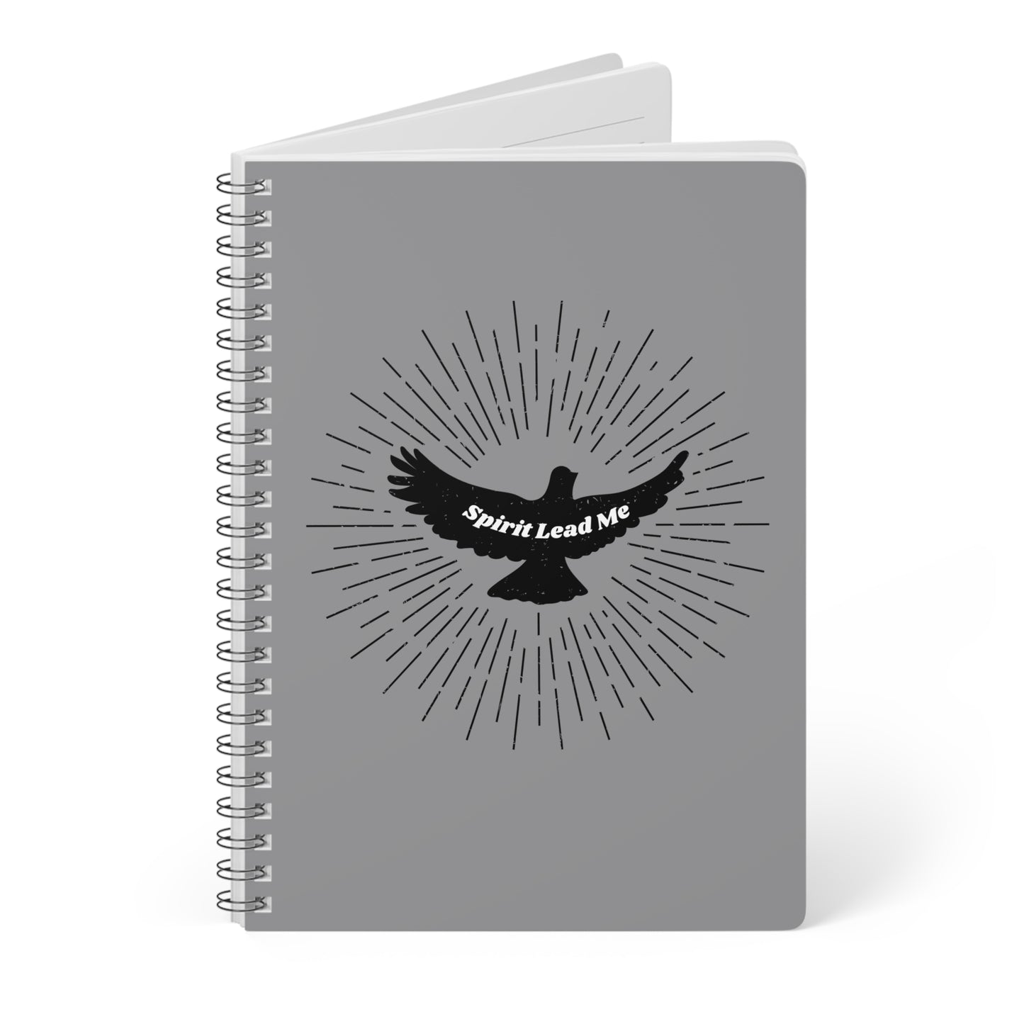 Spirit Lead Me (1) Wirobound Softcover Notebook, A5