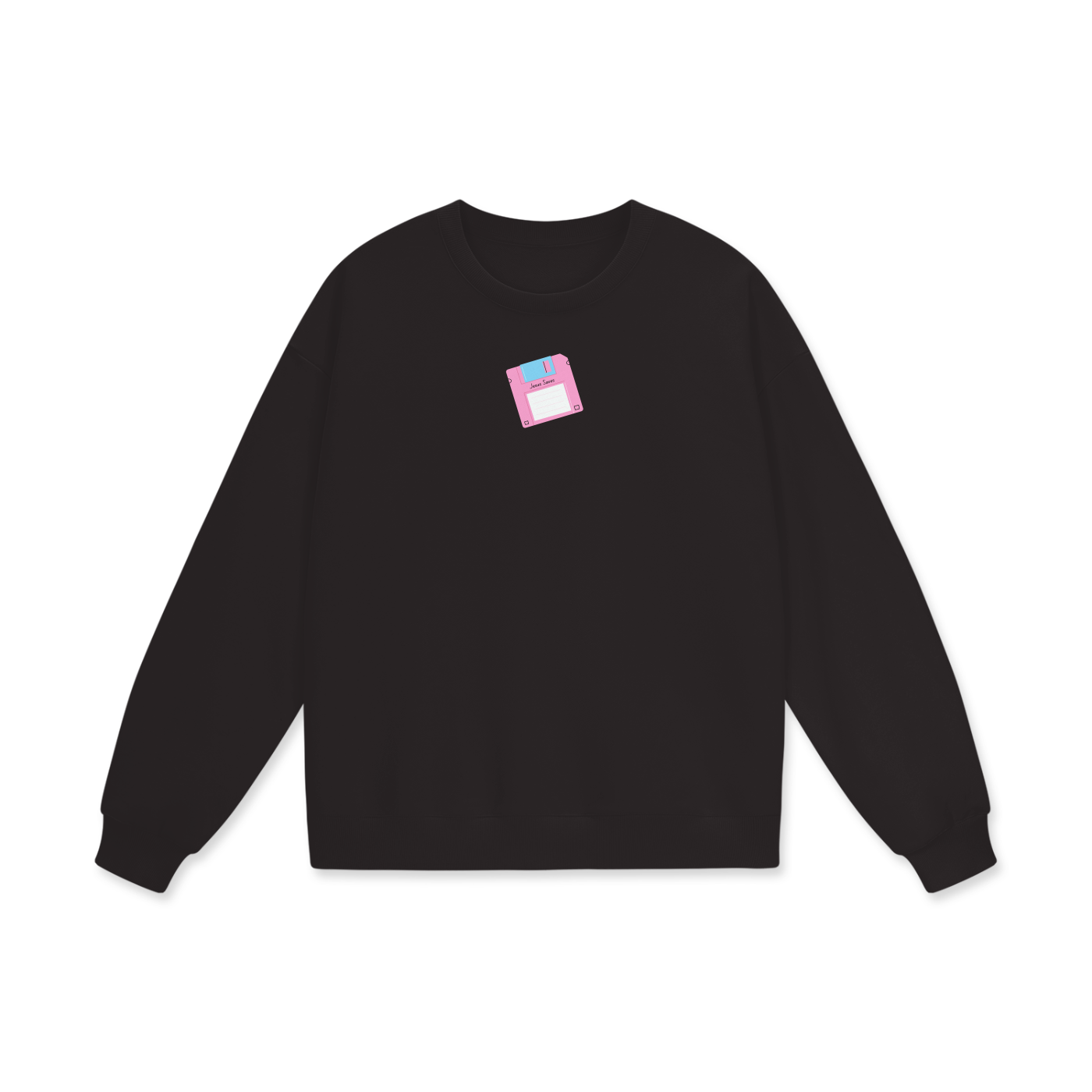 Jesus Saves Heavyweight Drop Shoulder Oversized Fleece Sweatshirt