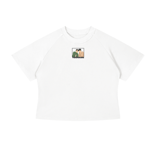 Yoonmin (Yoongi & Jimin) Crop T-Shirt