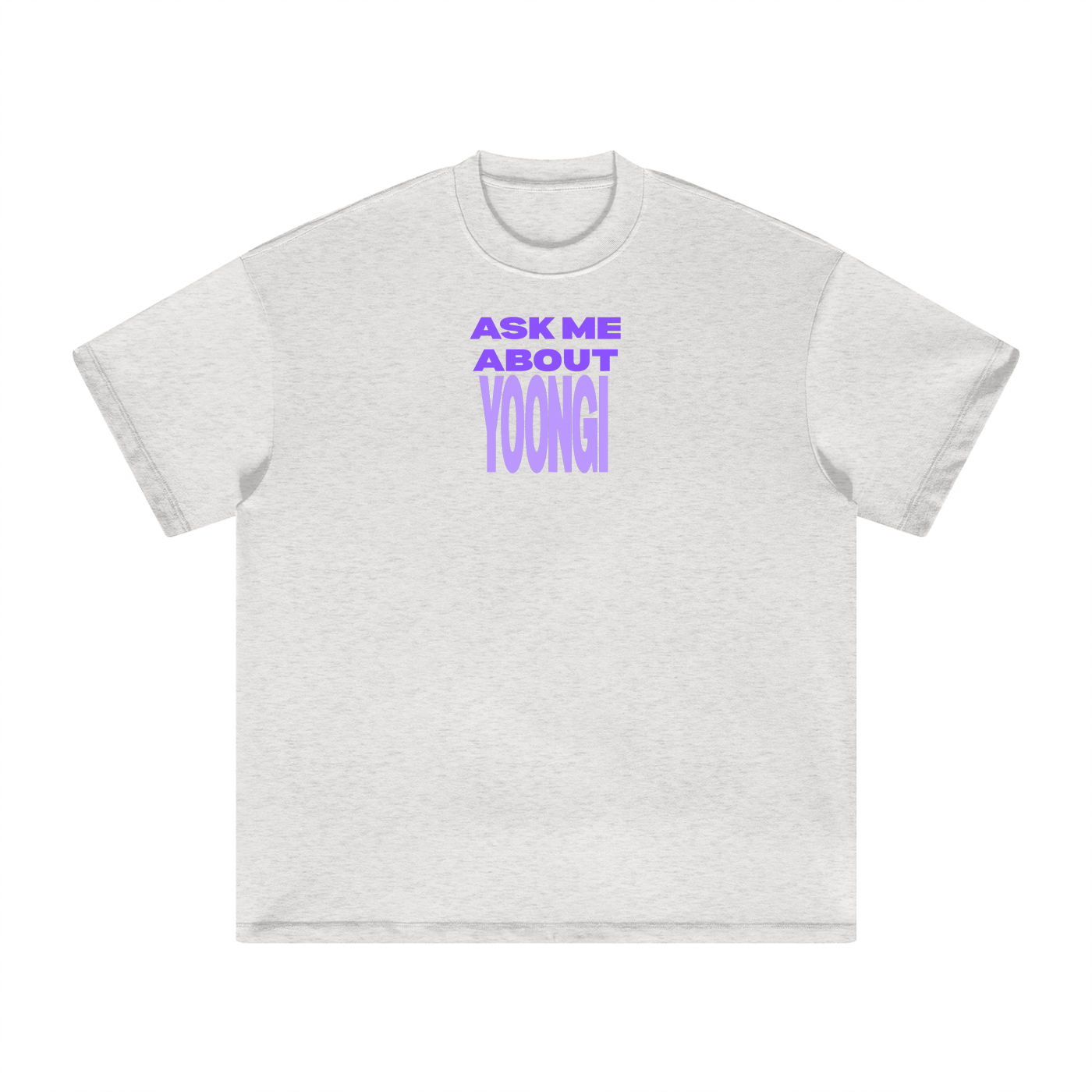 Ask Me About Yoongi Heavyweight T-Shirt
