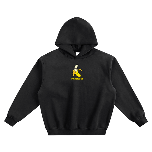 Unserious Fleeced Boxy Hoodie