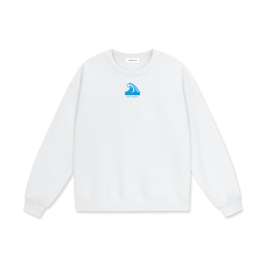 Keep Swimming BTS Heavyweight Drop Shoulder Sweatshirt