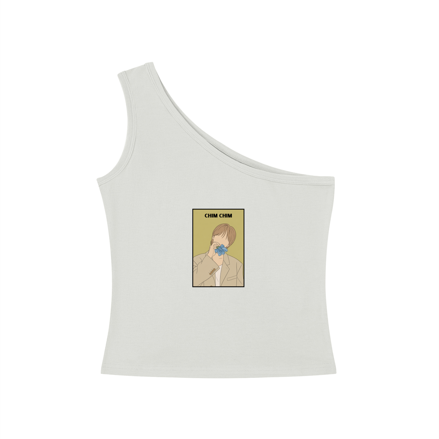 Chim Chim (Jimin) One-Shoulder Crop T Shirt