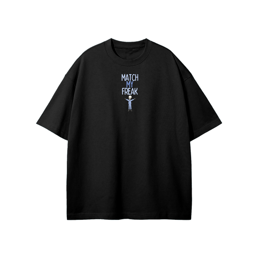 Match My Freak (Skeleton) Streetwear Heavyweight Loose Fit T-Shirt