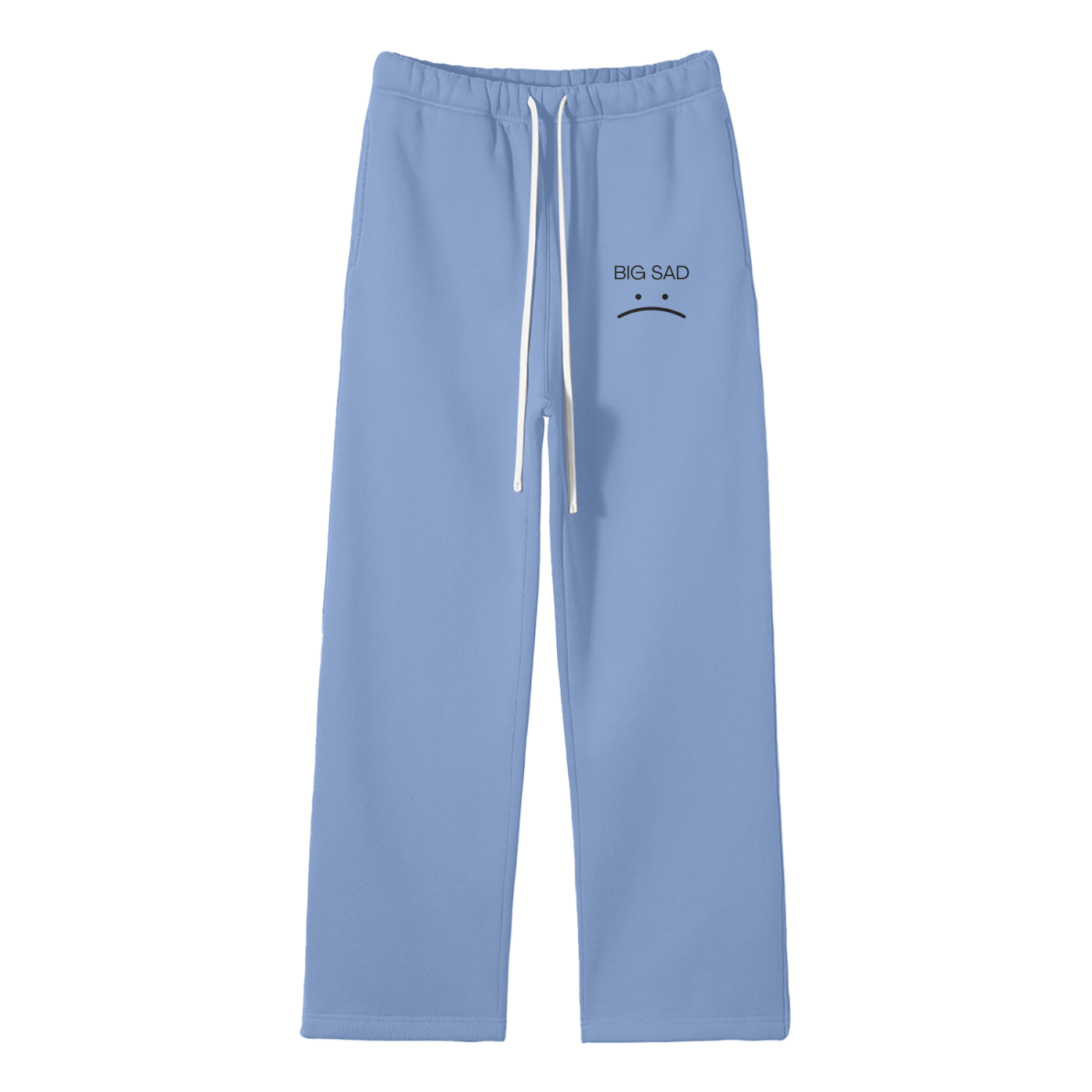 Big Sad Streetwear Fleece Straight Leg Pants