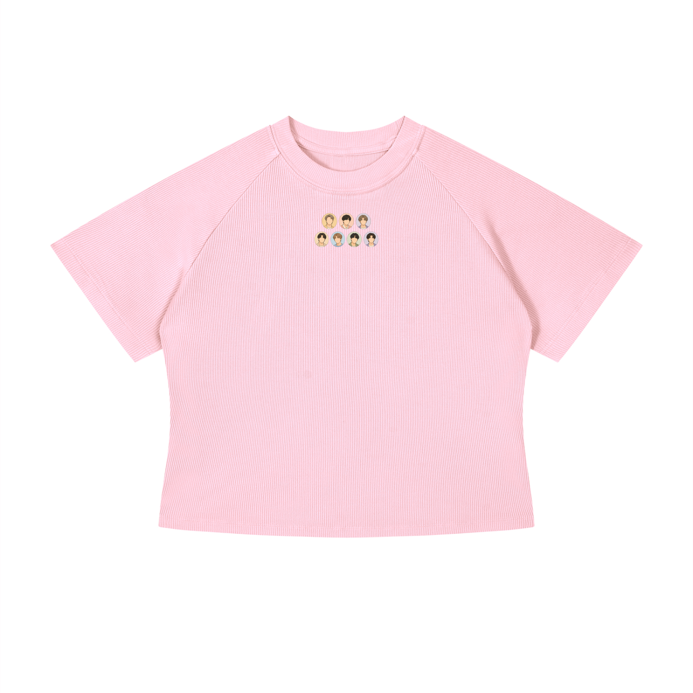 BTS All Members Crop T-Shirt