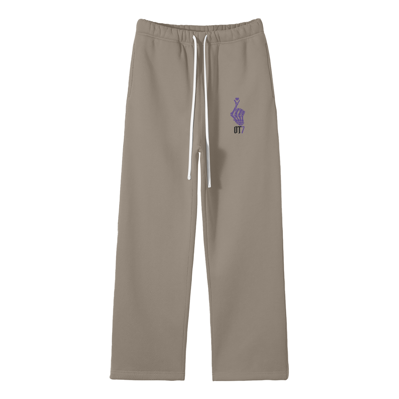 OT7 Streetwear Fleece Straight Leg Pants