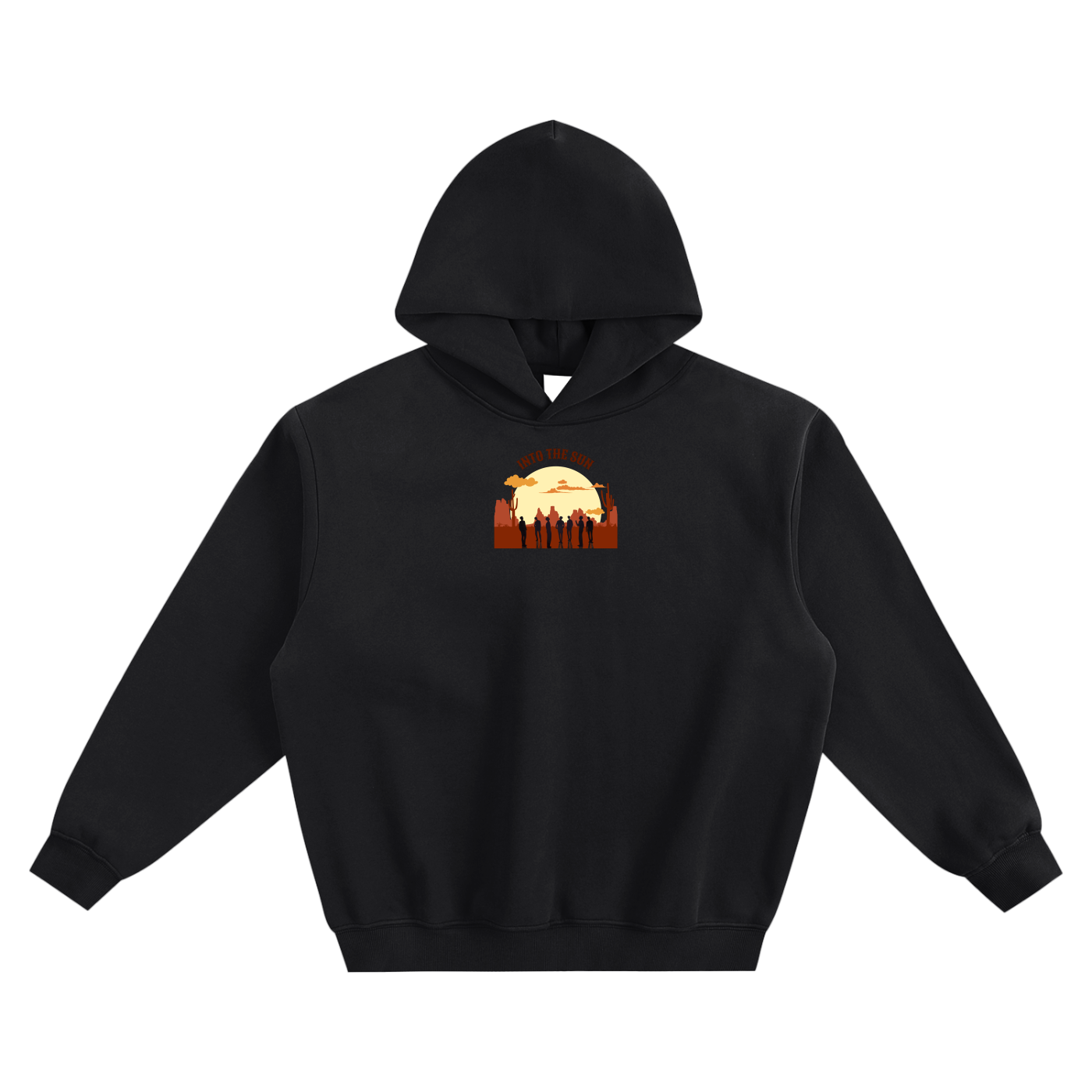 Into The Sun BTS (Horizon) Fleeced Boxy Hoodie