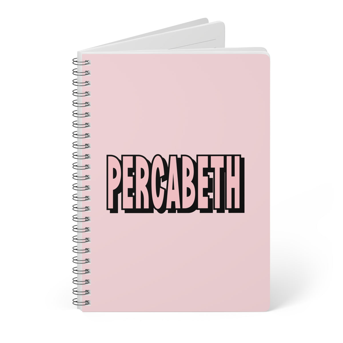 Percabeth Pink (Percy Jackson) Wirobound Softcover Notebook, A5
