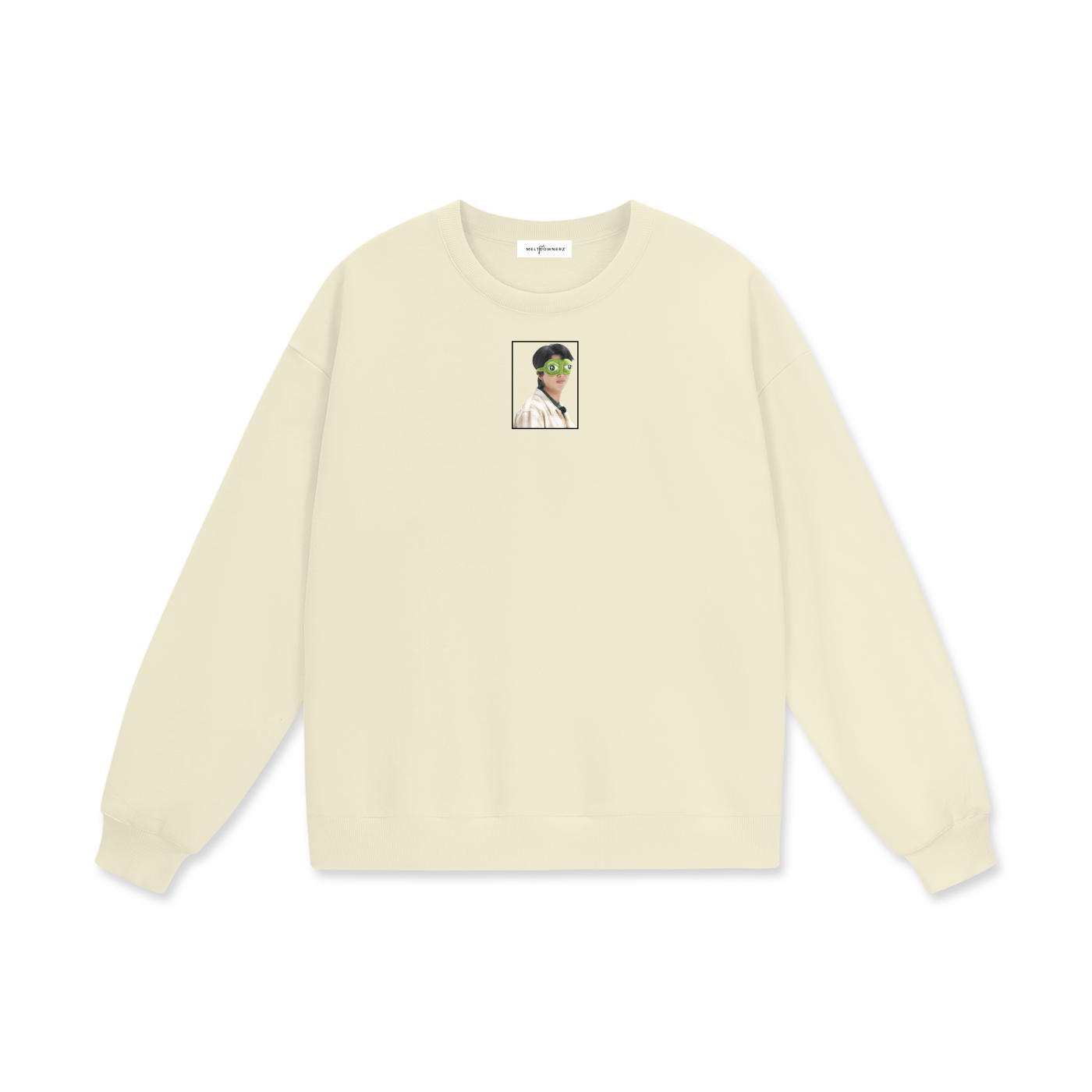 Namjoon Frog Mask Heavyweight Drop Shoulder Sweatshirt