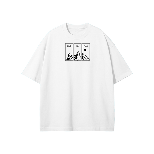 Walk By Faith Streetwear Heavyweight Loose Fit T-Shirt