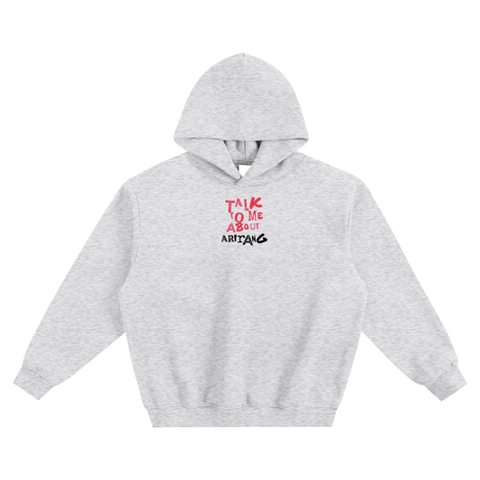 Talk To Me About Arirang BTS Fleeced Boxy Hoodie