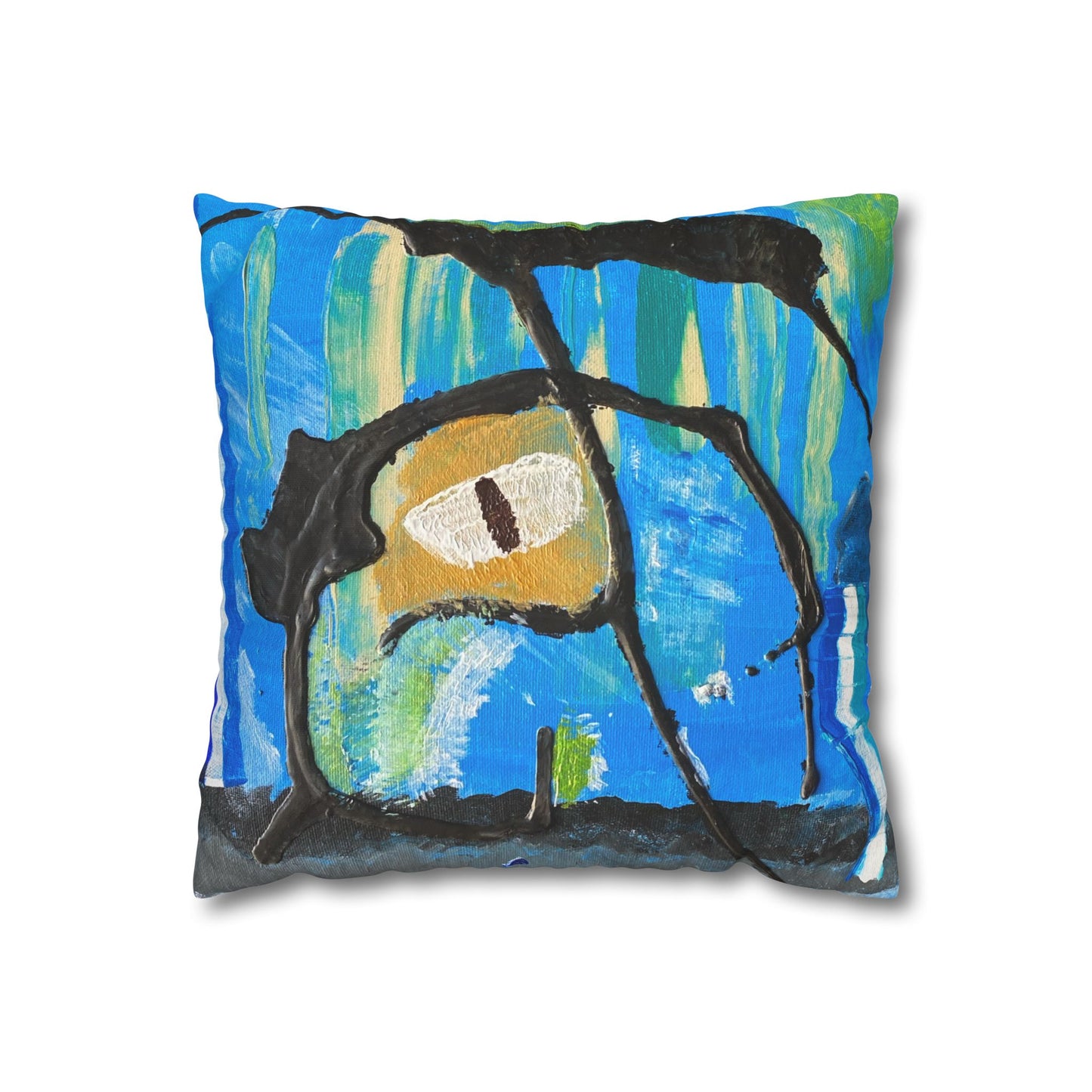 Demo Dome Square Poly Canvas Pillowcase