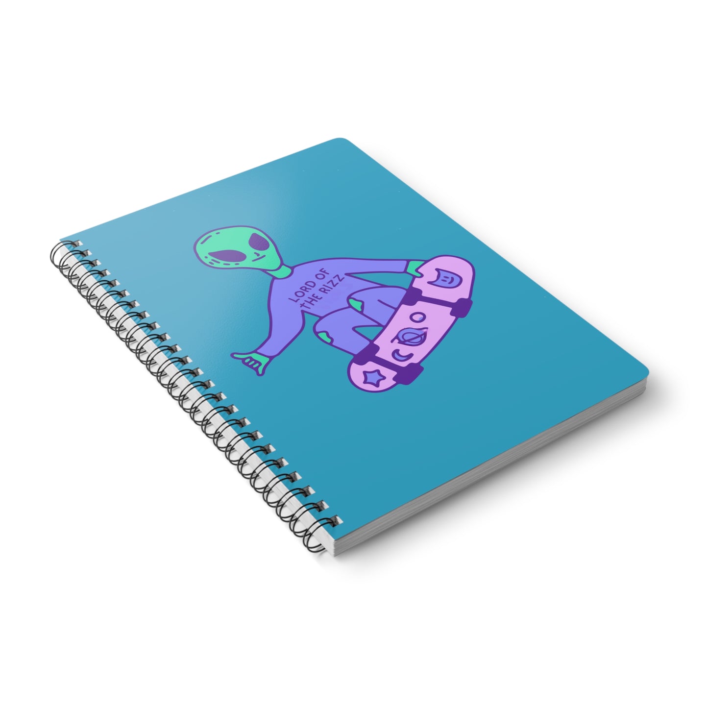 Lord Of The Rizz (2) Wirobound Softcover Notebook, A5